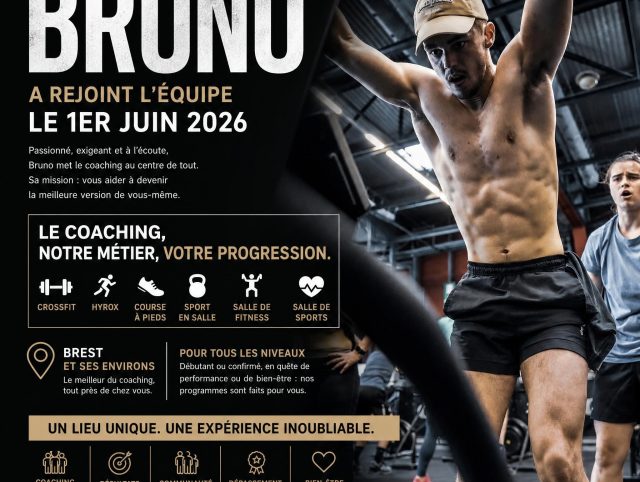 Un nouveau coach crossfit & hyrox débarque à brest : la communauté sportive brestoise va trembler (de joie) !