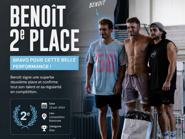 Les couleurs de CrossFit Brest ont une nouvelle fois été fièrement représentées lors du Manful of Hemera