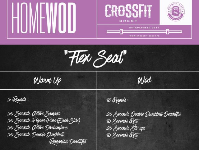 HomeWod Mardi 26 Mai