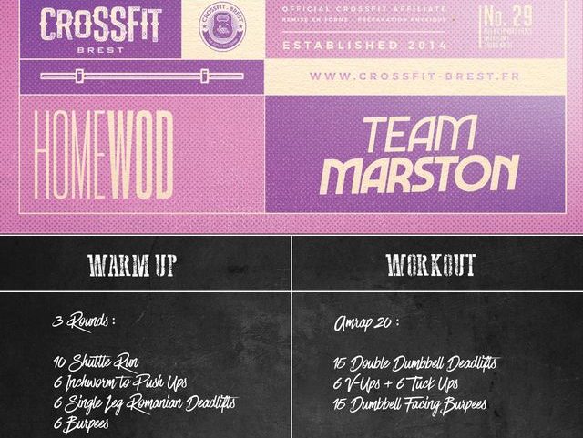 Team Marston: Samedi 9 Janvier