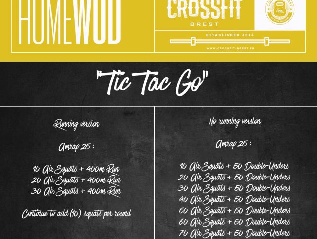 HomeWod Tic Tac GO