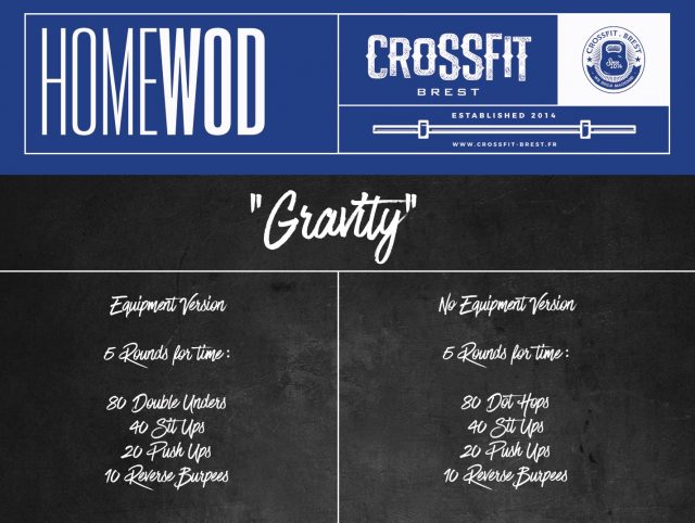 Home Wod Gravity Mercredi 25 Mars