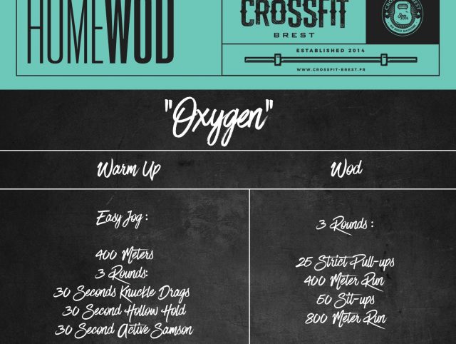 HomeWod Mardi 21 Avril