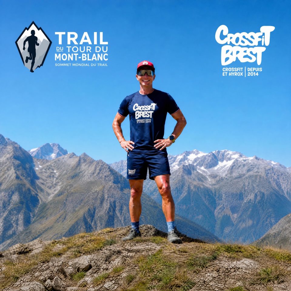 UTMB 2026 : Renaud relève le défi du Mont-Blanc avec CrossFit Brest, une aventure d’endurance et de dépassement de soi!
