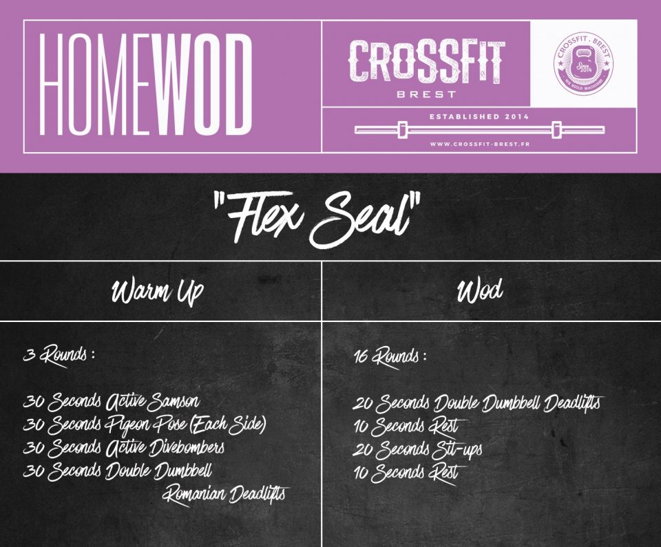 HomeWod Mardi 26 Mai