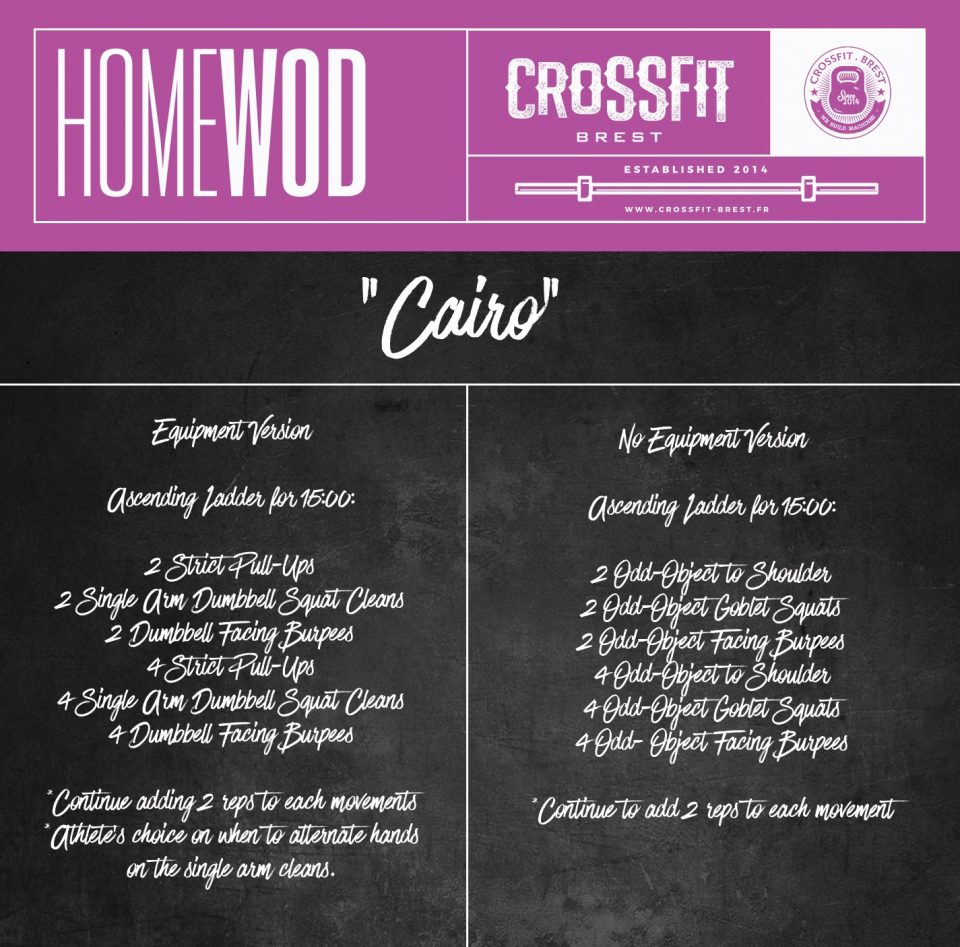 Home WOD Cairo