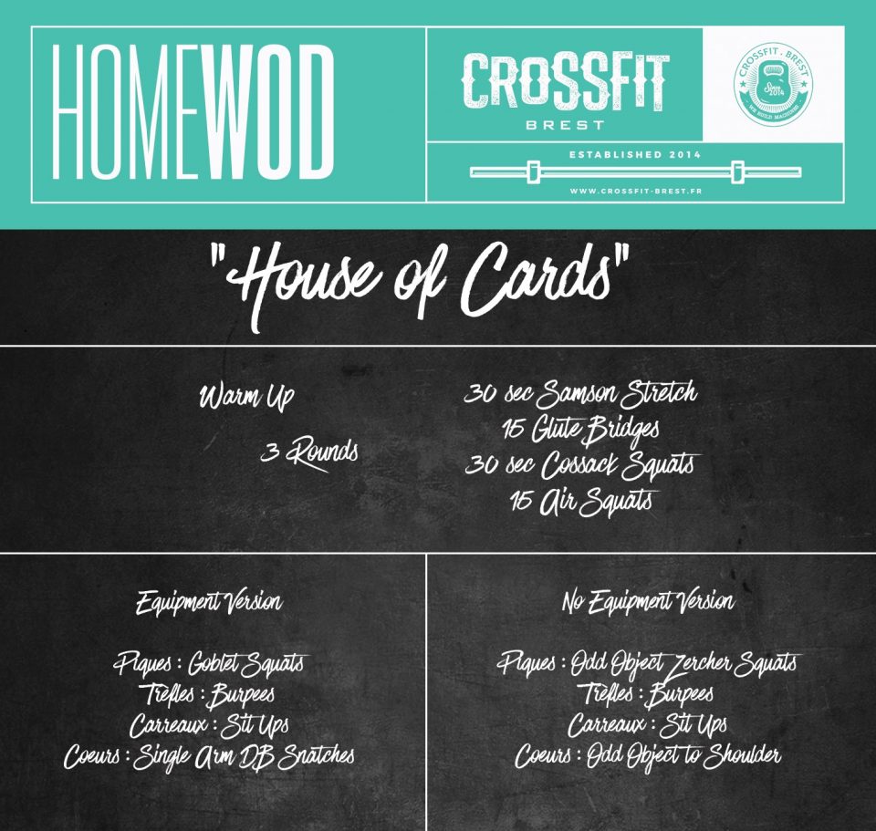 Homewod "Deck of Cards"