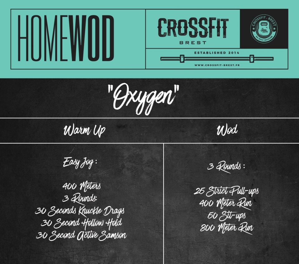 HomeWod Mardi 21 Avril