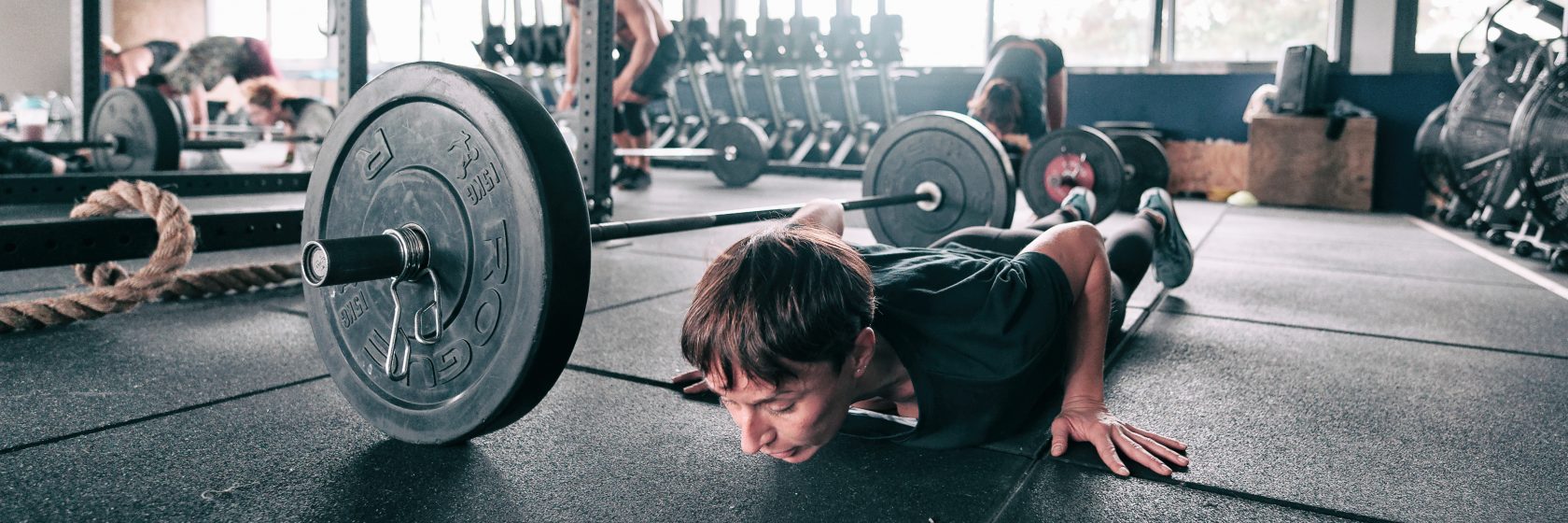 Burpees over bar